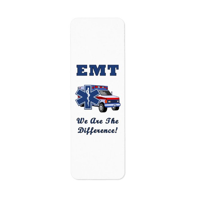 EMT We Are The Difference (Front)