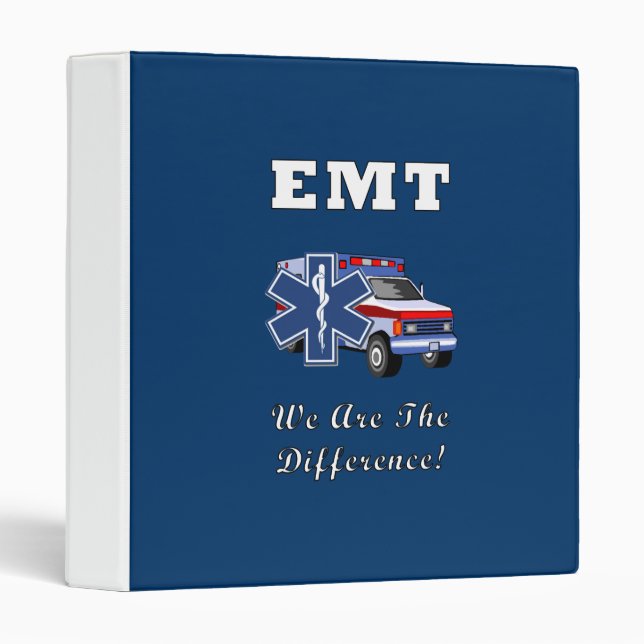 EMT We Are The Difference Binder (Front/Spine)