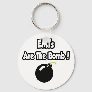 EMTs Are The Bomb! Keychain