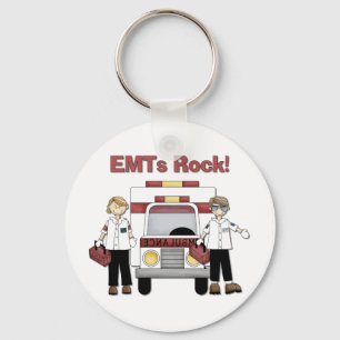 EMTs Rock Keychain