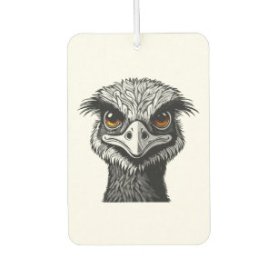 Emu bird head air freshener