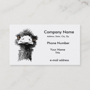 Emu Business Card