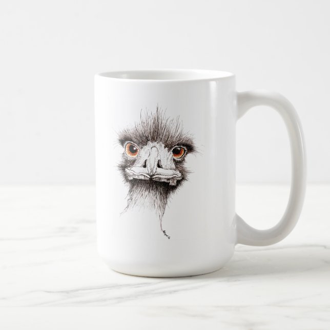 Emu by Inkspot Coffee Mug (Right)
