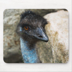 Emu Head Mousepad
