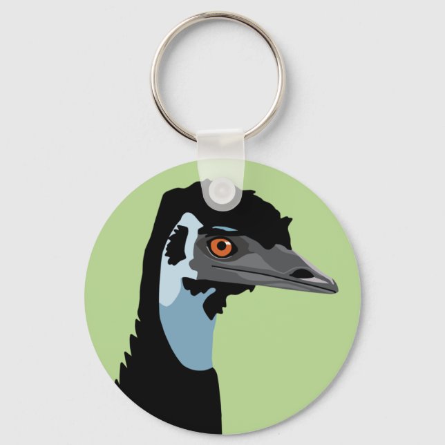 Emu Key Chain (Front)
