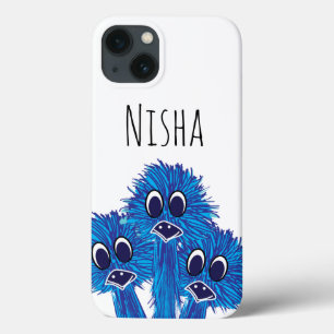 Emu Ostrich Bird Personalized iPhone 13 Case