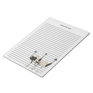 Emus Bird Lovers Personalized Notepad