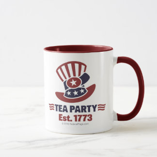 En 1773 tasse établie par thé