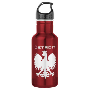 En Acier Inoxydable Bouteille d'eau de Detroit Polska