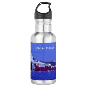 En Acier Inoxydable bouteille d'eau John G. Munson