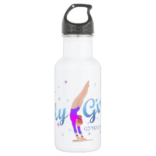 En Acier Inoxydable Gymnastique - Bouteille d'eau pour filles volantes