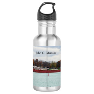 En Acier Inoxydable John G. Munson Bouteille d'eau Port Huron
