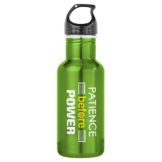 En Acier Inoxydable La "patience bouteille d'eau de Pickleball avant