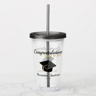 En Acrylique Classe de graduation minimaliste moderne de verre 