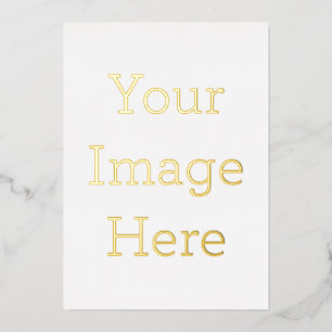 En Aluminium Créez votre invitation de 12,7 x 17,8 cm avec doru
