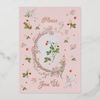 Invitation Marie Antoinette Versailles Baroque