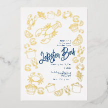 Invitation pour une cuisson de homard sur la côte