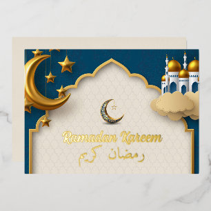 En Aluminium Ramadan Kareem Ramadan Moubarak Invitation à la fê