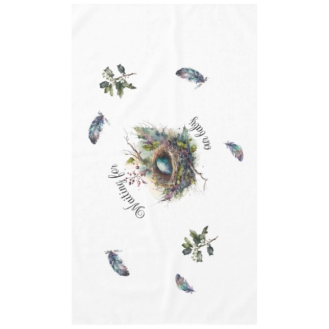 En attente de notre nappe pour bébé (Devant)