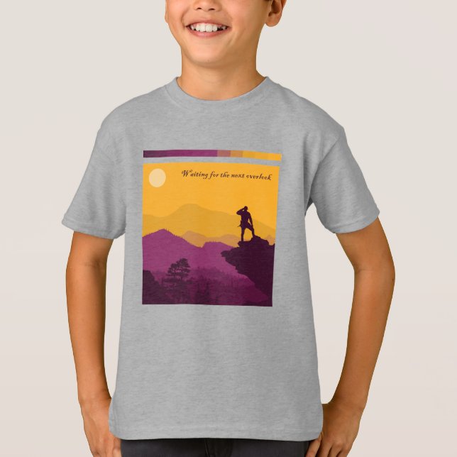 En attente du T-shirt de l'enfant Next Overlook (Devant)