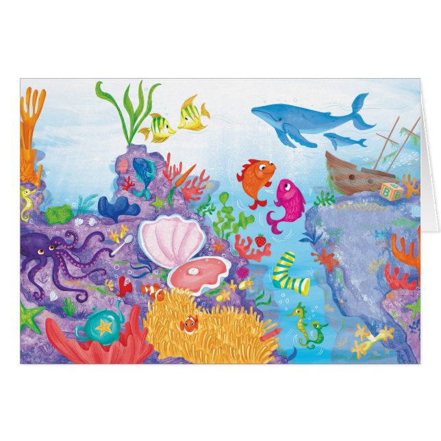 En Bas Dans L'Océan (Devant horizontal)