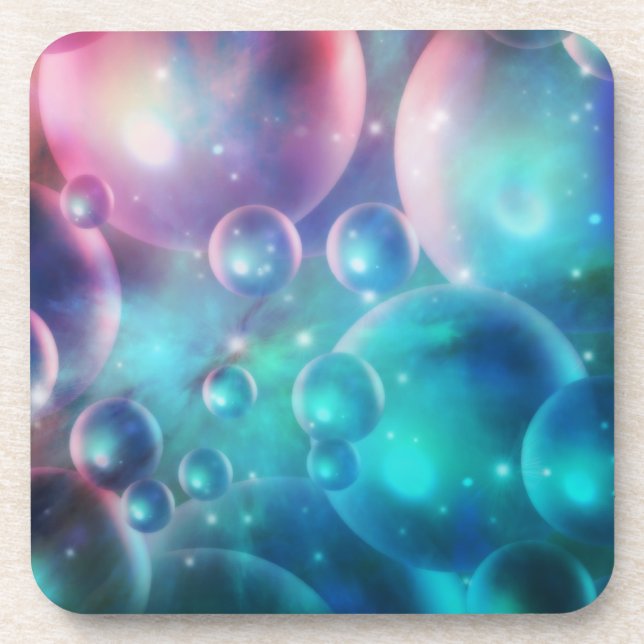 En bas du Dessous de verre de liège de ruisseau d' (Devant)