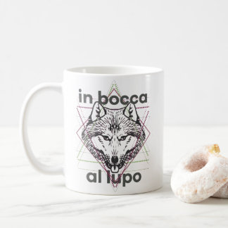 En bocca al lupo mug