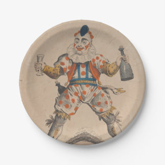 En Carton Assiettes à dessert clown