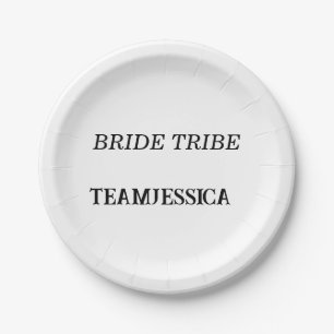 En Carton Assiettes de fête de la tribu de la mariée – Hasht