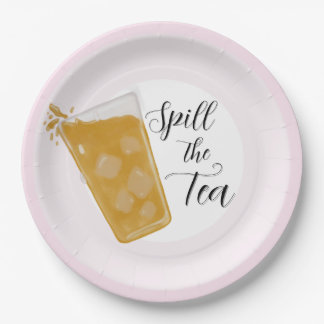 En Carton Assiettes de fête pour prendre le thé