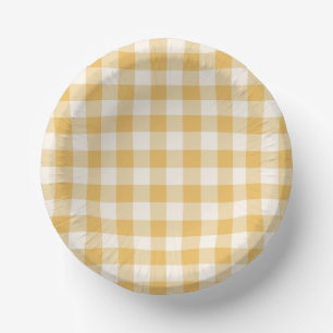 En Carton bols à carreaux Gingham