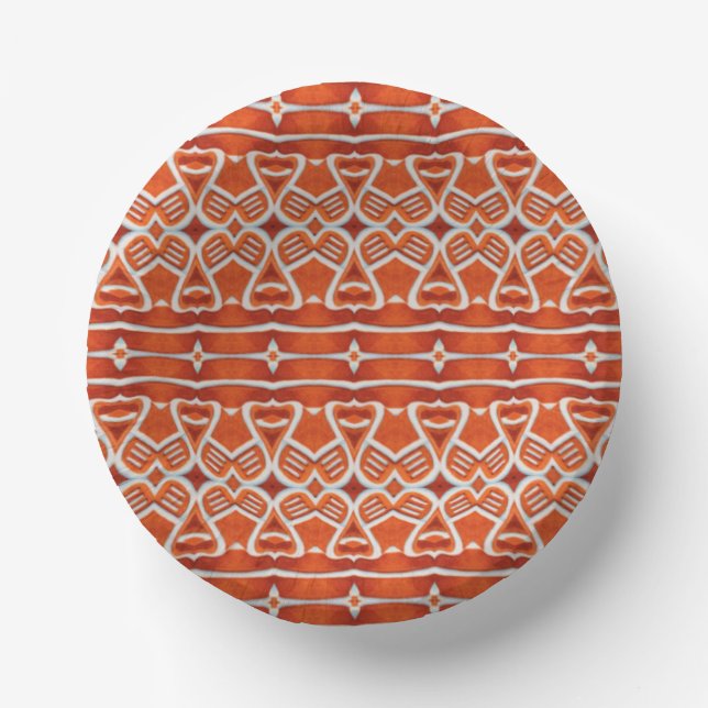 En Carton PAIN DE GINGERBREAD 7" Bols de papier rond (Recto)