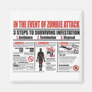 En cas de l'attaque de zombi : AIMANT