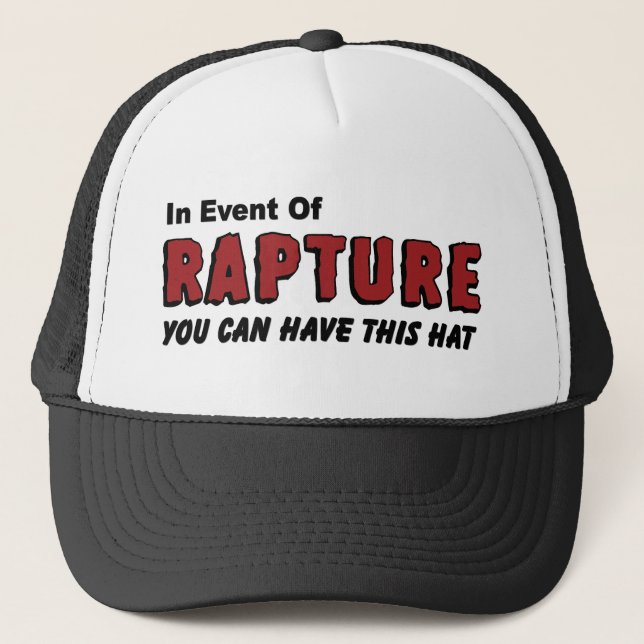 En cas de rapt Casquettes et Casquettes chrétiens (Devant)
