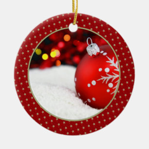 En Céramique Ajoutez votre ornement de souvenir d'étoile d'or