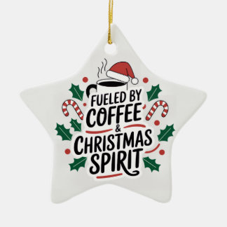 En Céramique Café & Esprit de Noël — Ornement Star