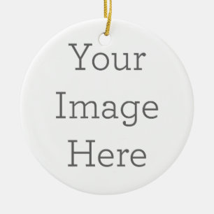 En Céramique Créez votre  ornement rond