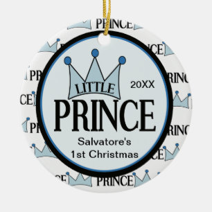 En Céramique Ęr Noël ornement de petit prince