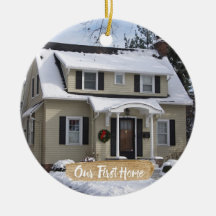 Notre premier ornement à la maison de Noël