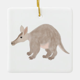 En Céramique Ornement Aardvark