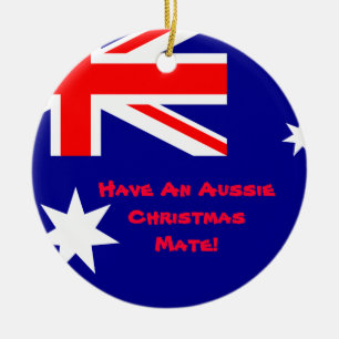 En Céramique Ornement australien de Noël