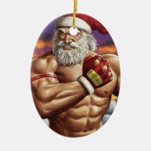En Céramique Ornement d'arbre de Noël - pour Bodybuilding