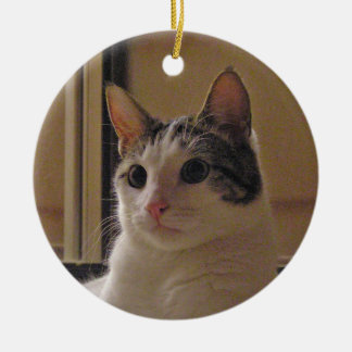En Céramique Ornement de chat
