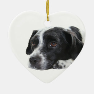 En Céramique Ornement de chien d'indicateur