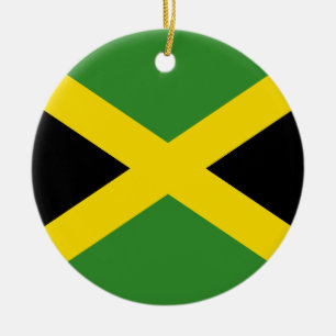 En Céramique Ornement de drapeau de la Jamaïque