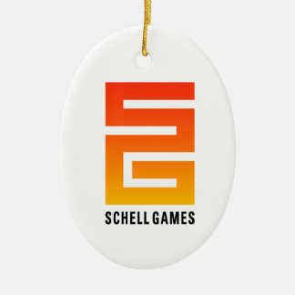 En Céramique Ornement de jeux de Schell