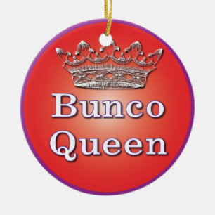 En Céramique Ornement de la Reine de Bunco
