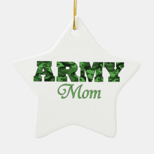 En Céramique Ornement de maman d'armée