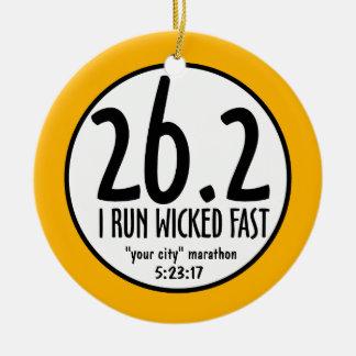 En Céramique Ornement de marathon