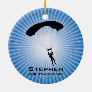 En Céramique Ornement de parachutisme de plongée Sky personnali